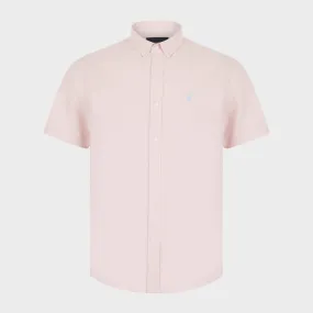 Pink Cotton Twill T-Shirt