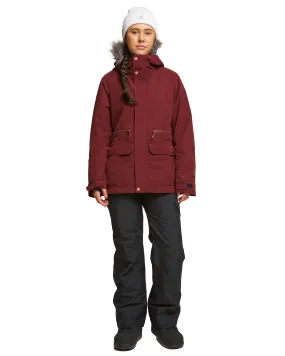 PLUS SIZE - WILDER JACKET - WINDSOR WINE