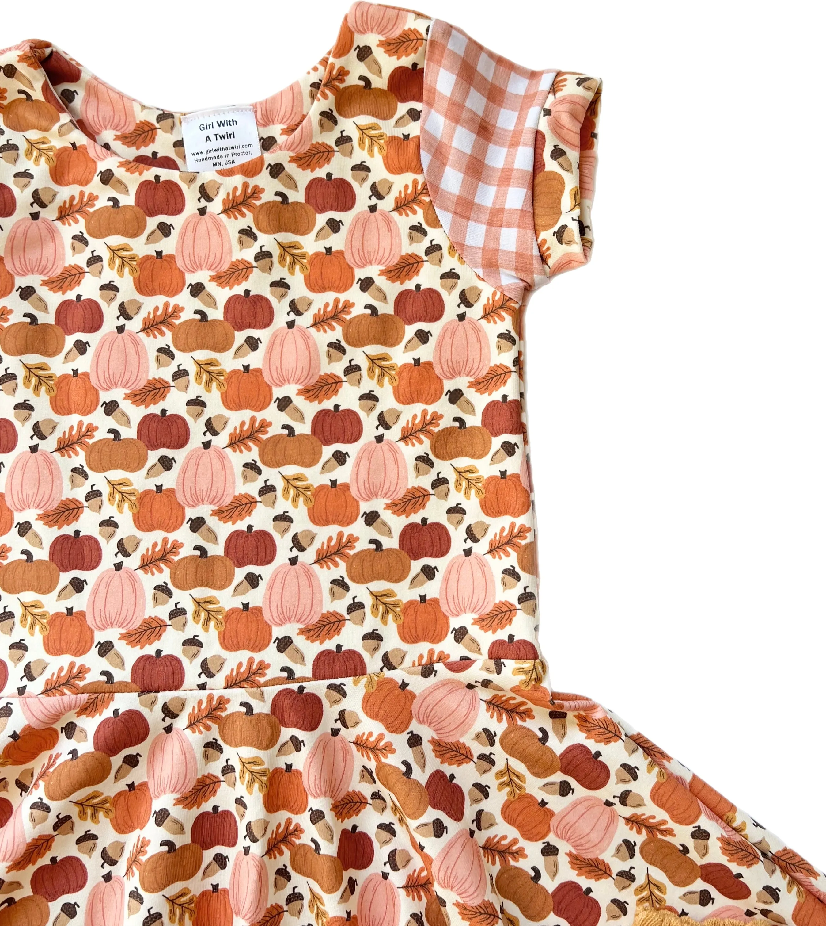 Pumpkin Patch Fall Twirl Dress