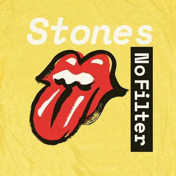 Rolling Stones Adult T-Shirt - No Filter Tour Artwork