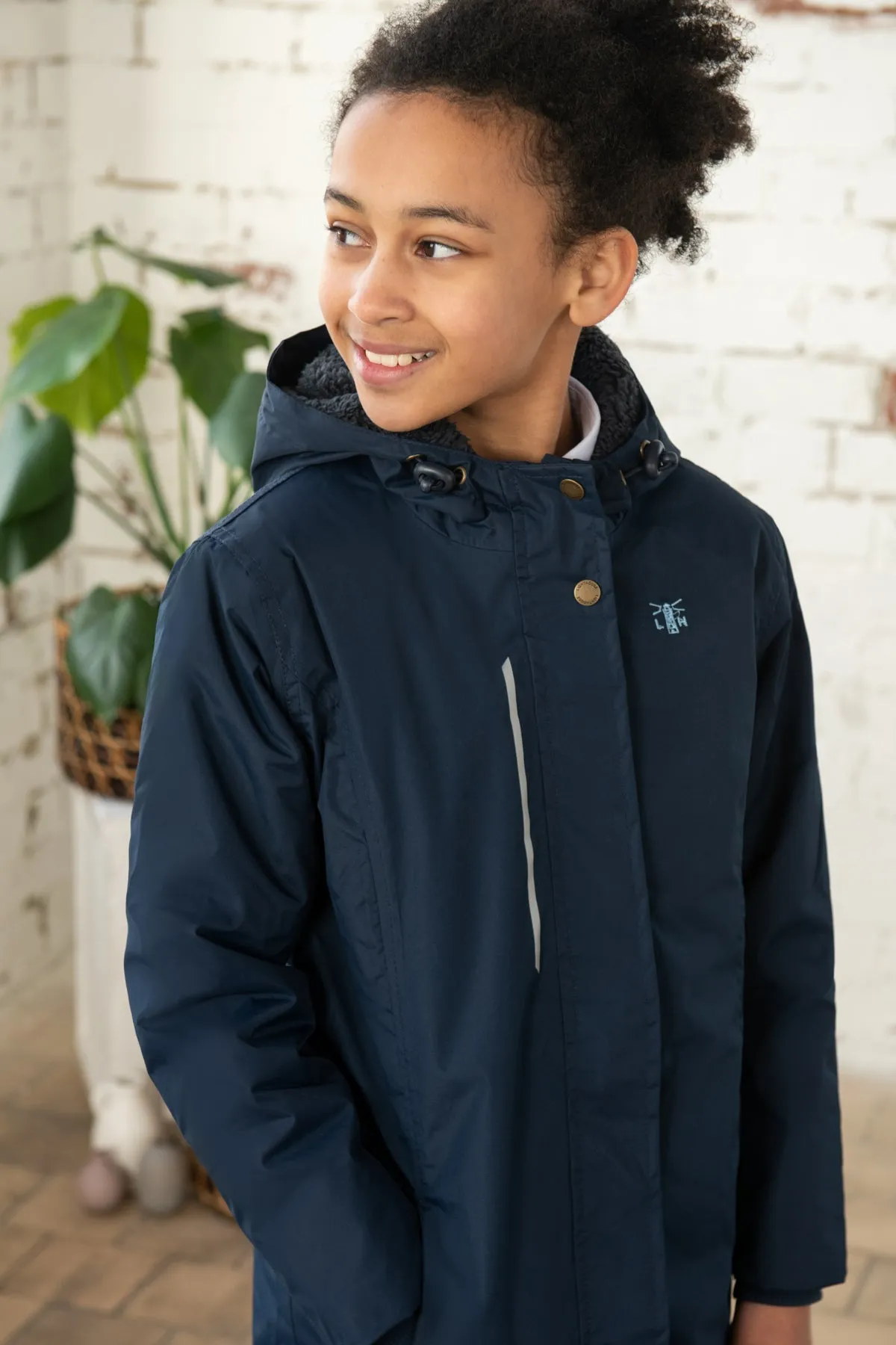 School Coat - Navy