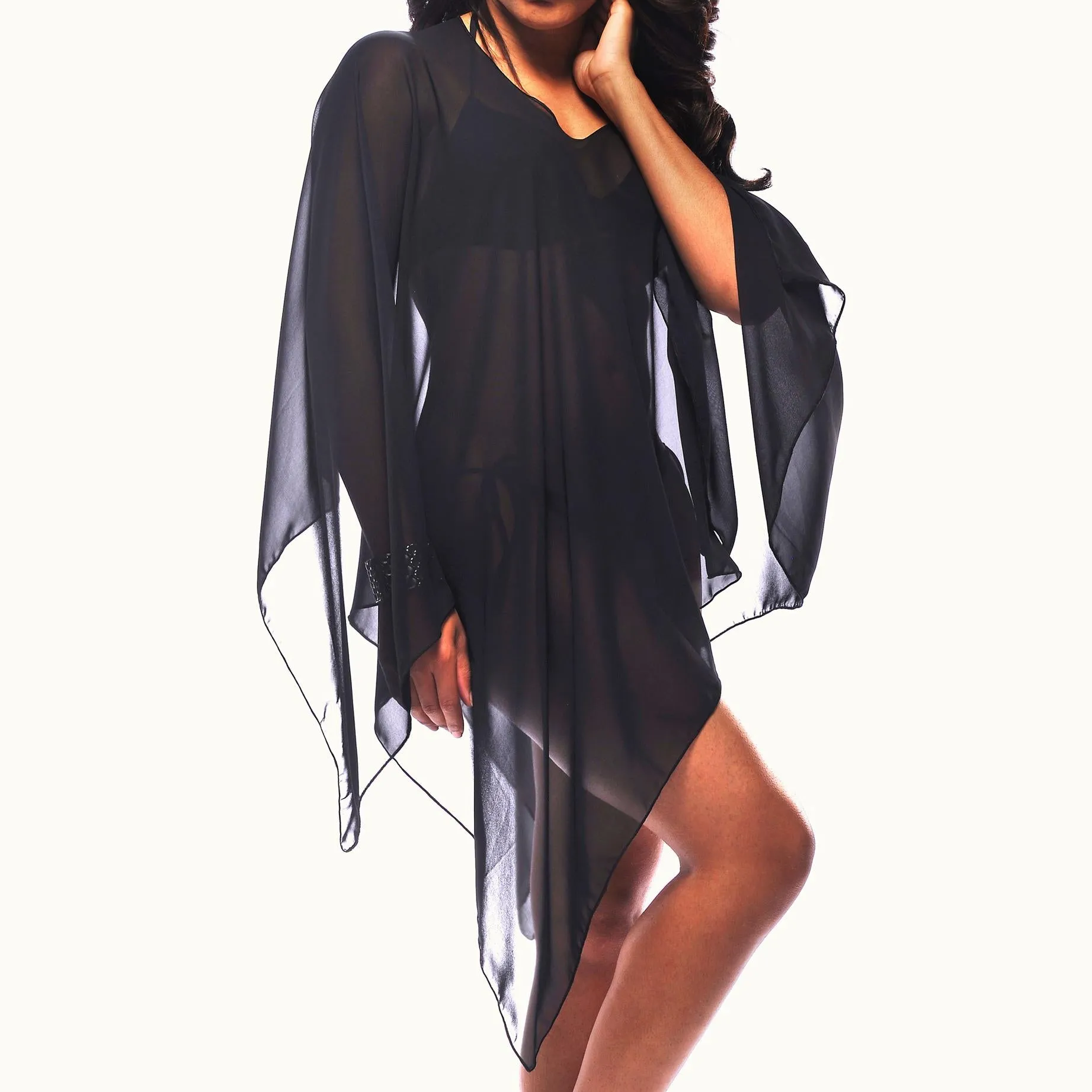 Sheer Poncho