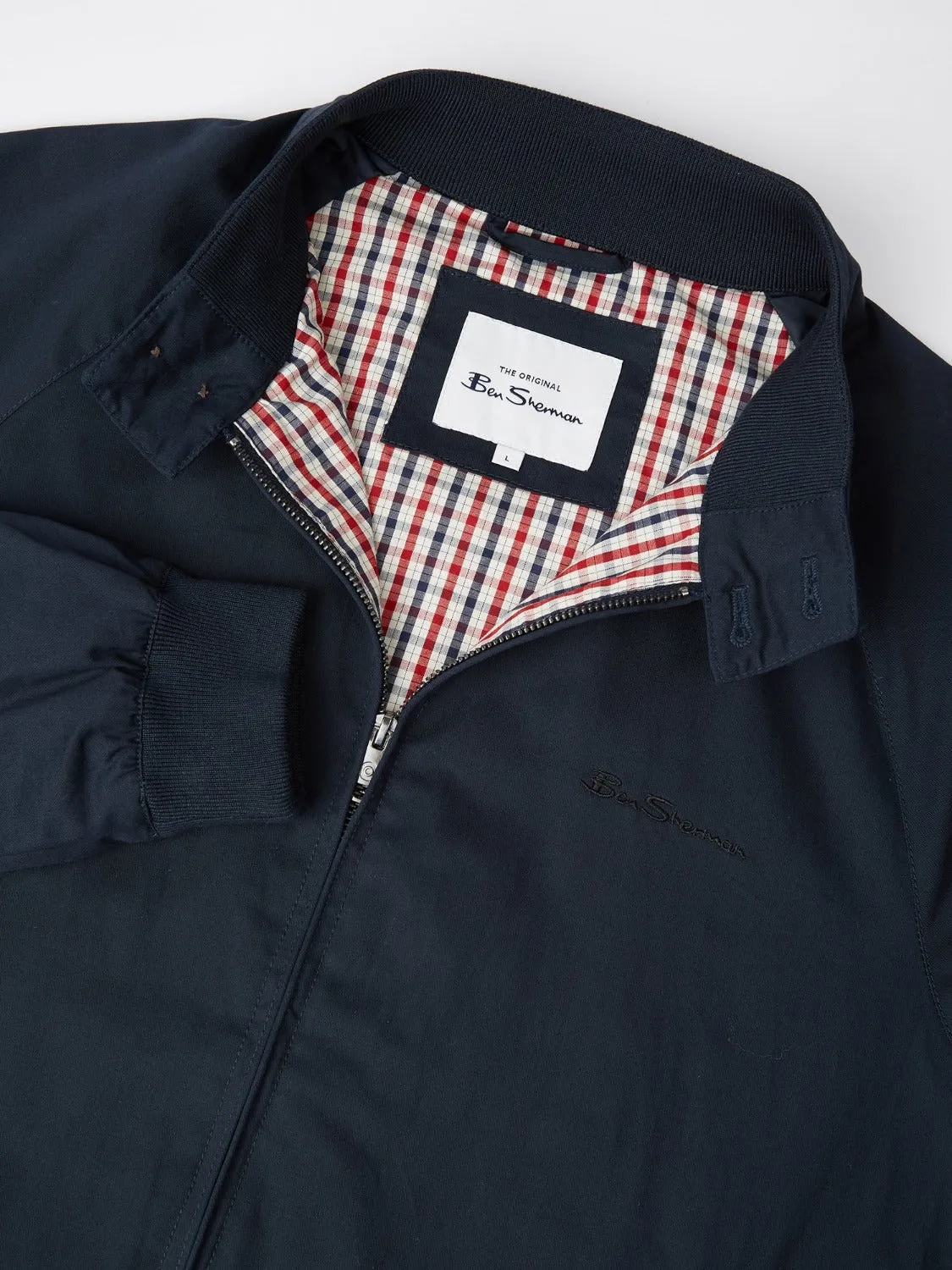 Signature Harrington Jacket - Dark Navy