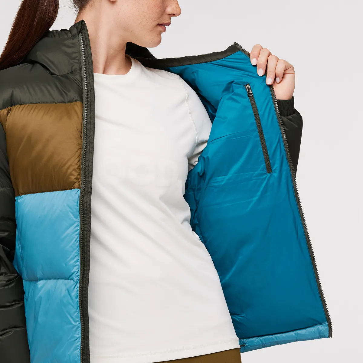 Solazo Down Hooded Jacket - Women's