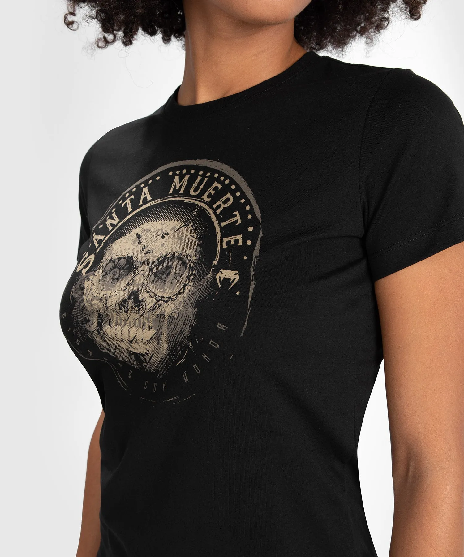 T-shirt Santa Muerte Dark Side Venum Woman - Black/Brown