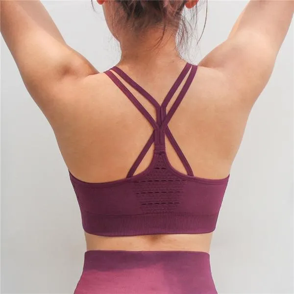 Textured Sports Bra