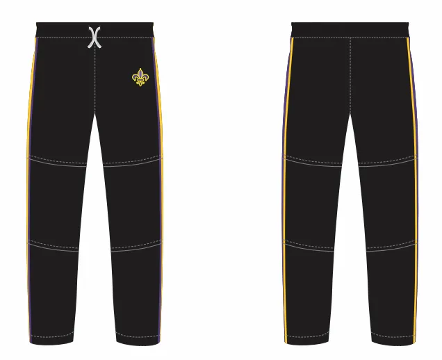 Trackpants - Junior (tropical fleece fabric)