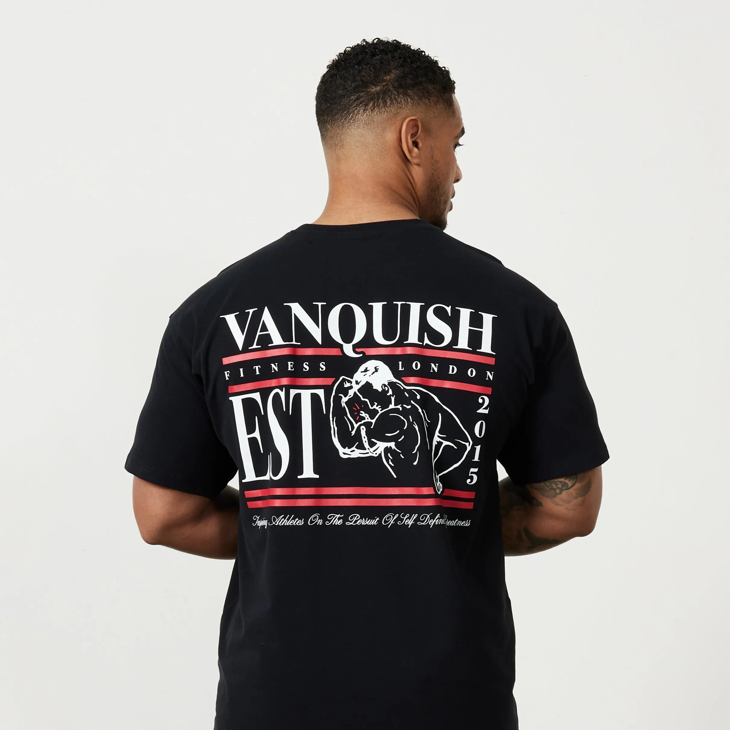 Vanquish TSP Black Muscle Oversized T Shirt