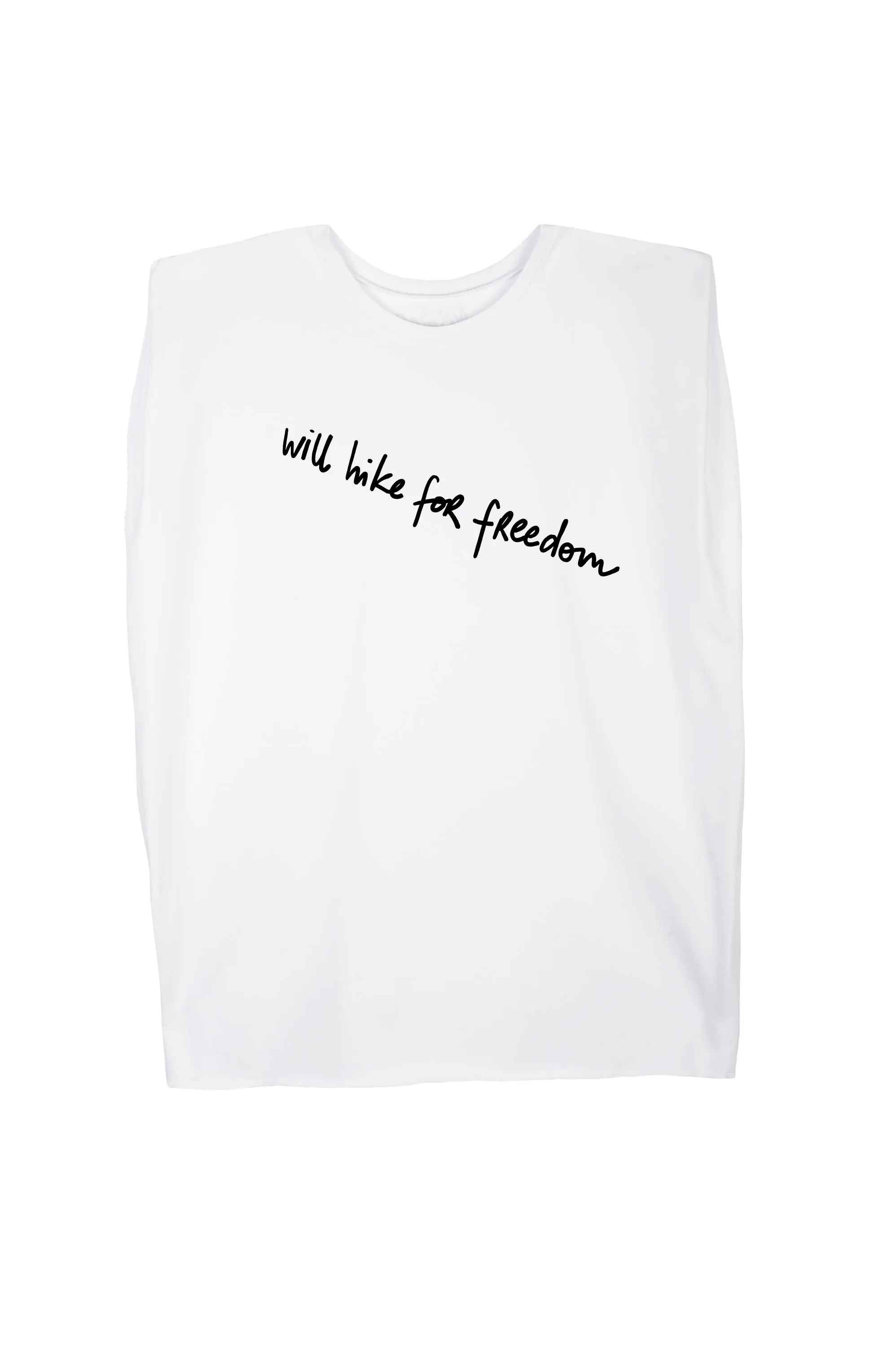 WILL HIKE FOR FREEDOM Sleeveless T-shirt