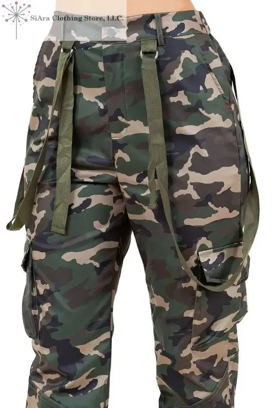 Women's Camouflage Cargo Pants