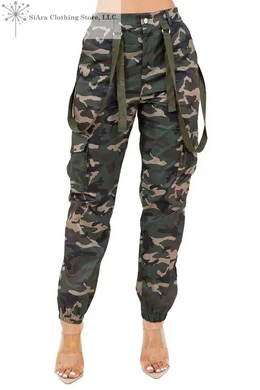 Women's Camouflage Cargo Pants