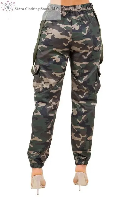 Women's Camouflage Cargo Pants