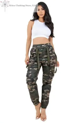 Women's Camouflage Cargo Pants